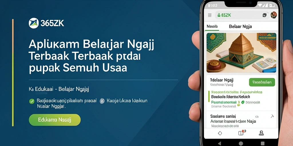 Antarmuka aplikasi 365ZK yang interaktif dan ramah pengguna.