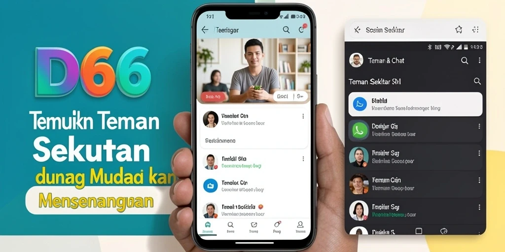 Tampilan antarmuka ID66 yang user-friendly dan menarik.