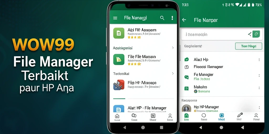 Tampilan antarmuka pengguna WOW99 yang sederhana dan efektif.